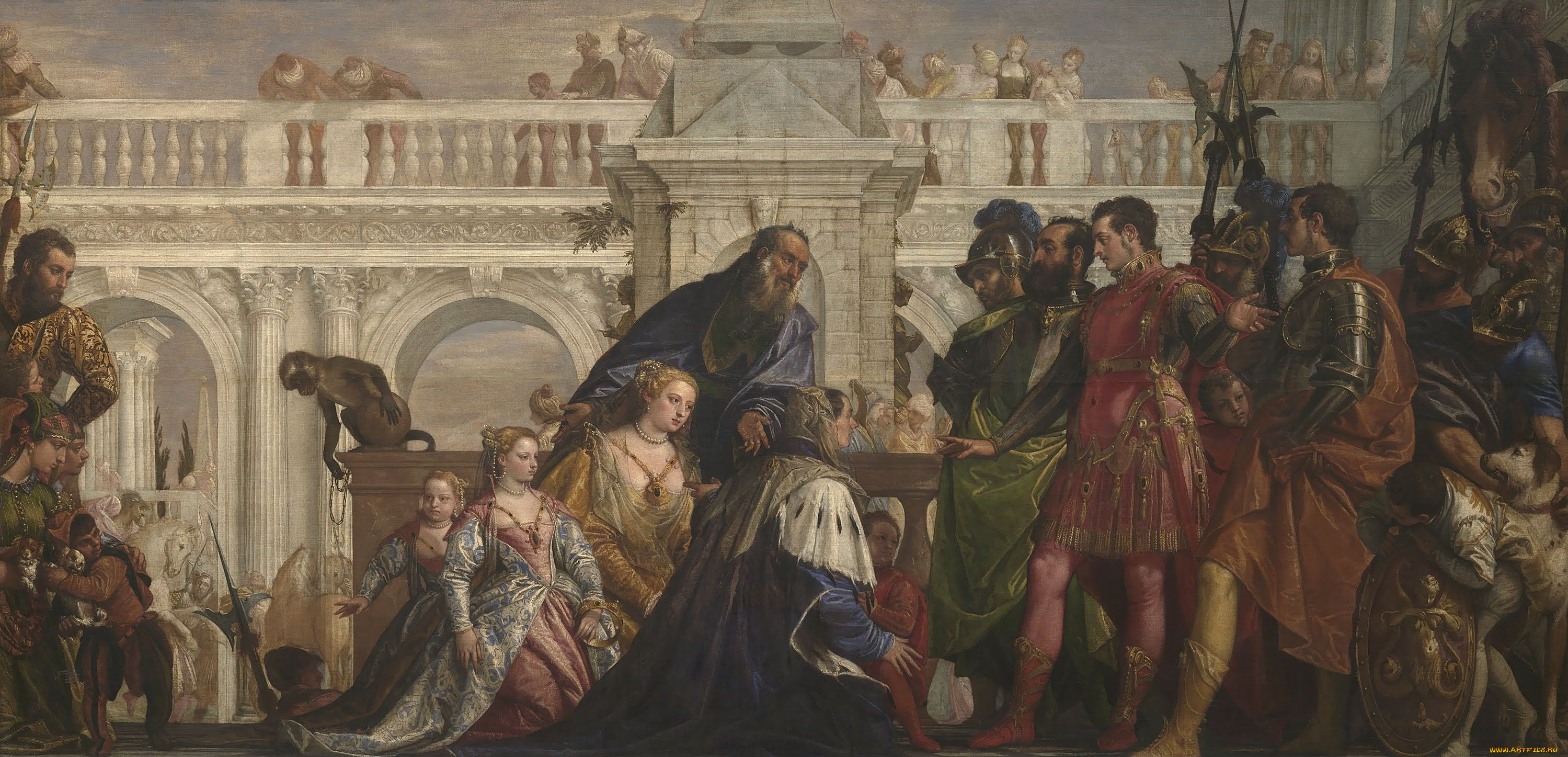 paolo, veronese, the, family, of, darius, before, alexander, 